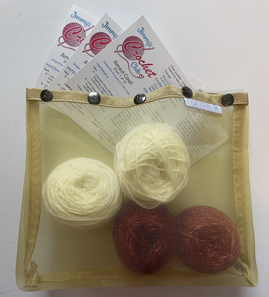 *Amavi Cowl* Crochet Kit**Merino Wool - Image 3 of 4