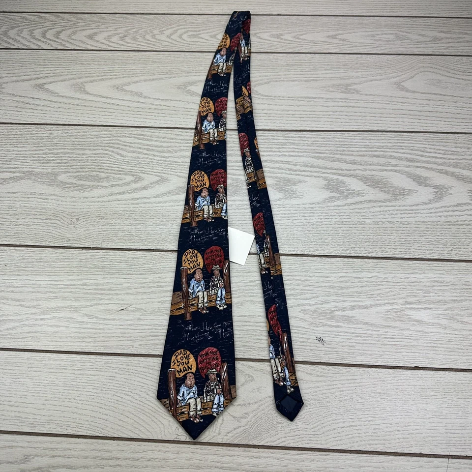 Vintage Budweiser 1996 Tie Dad I Love You Man Your Not Getting My Bud Lite NOVO - Imagem 2 de 4