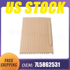 7L5862531 Beige Console Cup Holder Roller Blind Cover for Porsche Cayenne 03-10