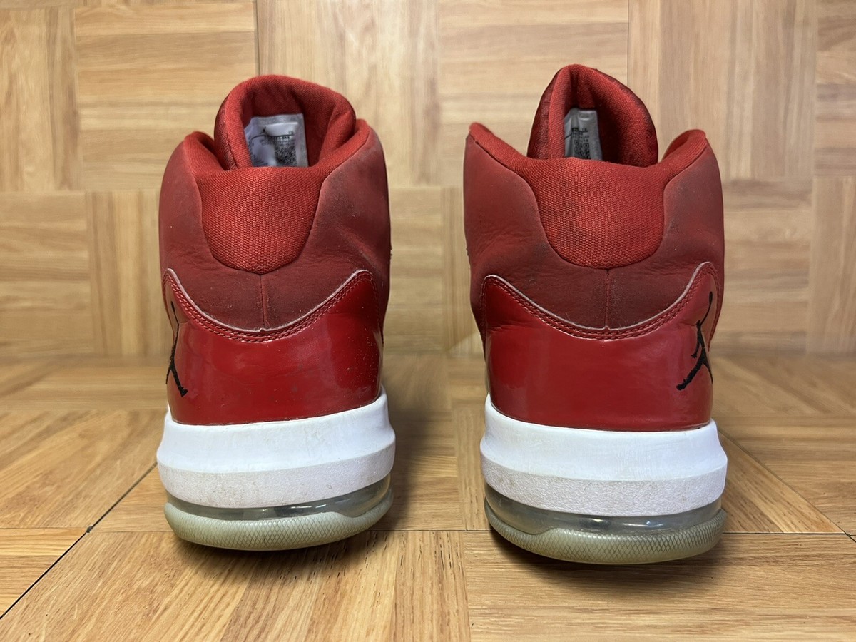 RARE🔥 Nike Air Jordan Max AURA Gym Red Patent Sz 13 Men's RARE🔥 Nike Air Jordan Max AURA Gym Red Patent Sz 13 Men's