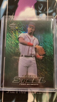 2023 Leaf Trinity Fred Mcgriff Carbon Steel 5/5