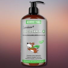 Premium Liquid Glucosamine for Dogs   All Ages 16 oz 