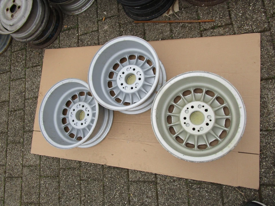 Mercedes R107 W108 W113 W116 W123 ATS Barockfelge Barock Alufelge 6x14" NEU 1x - Bild 3 von 4