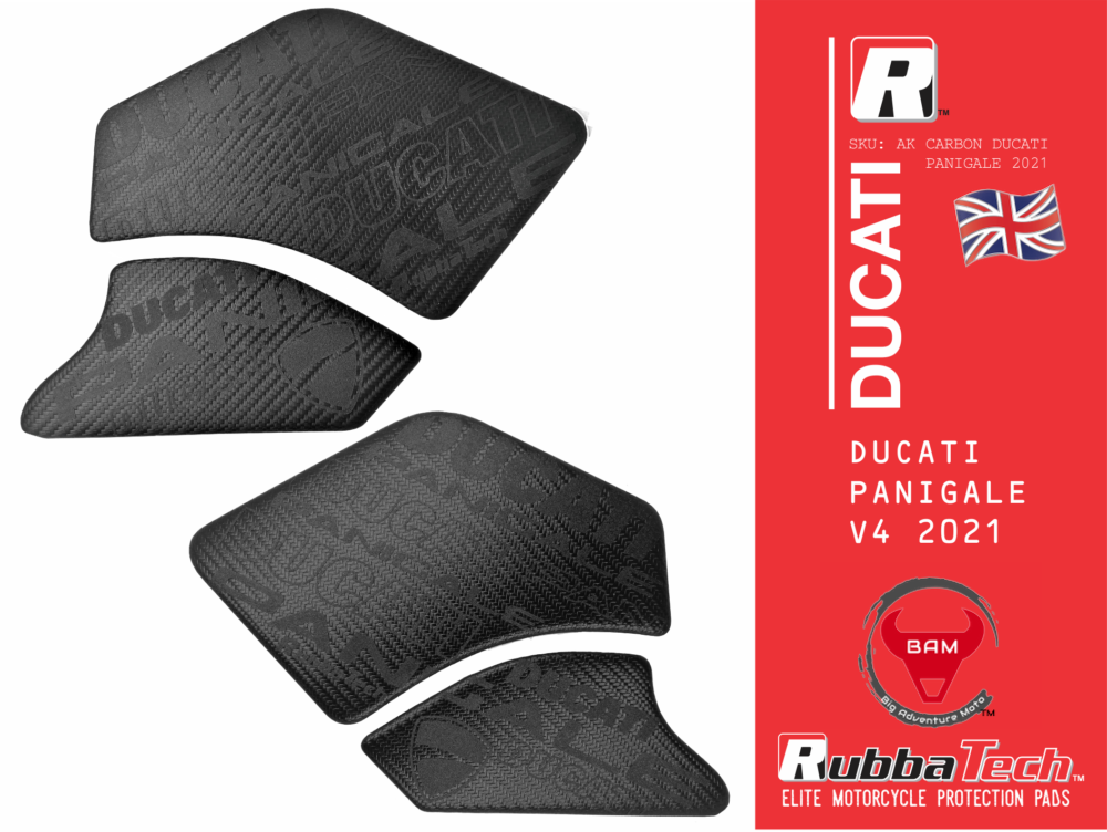 RubbaTech Ducati V4 Panigale & Streetfighter knee pads - 2018 - 2022