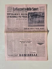 GAZZETTA DELLO SPORT 22 OCTOBER 1959 ITALY-SANGIOVANNESE 9-0 - GP CAMPARI