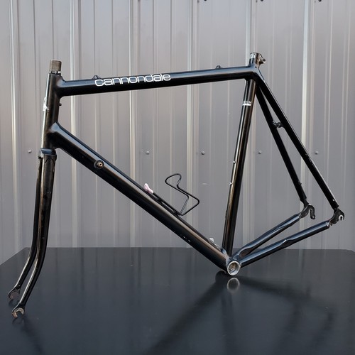Vintage Cannondale SR500 Frame Fork Large Criterium Series 1987 1988 Black