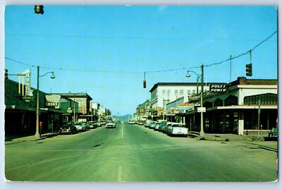 c1950's Anacortes Washington Gateway To San Juan Islands & Oil Refiners Postcard