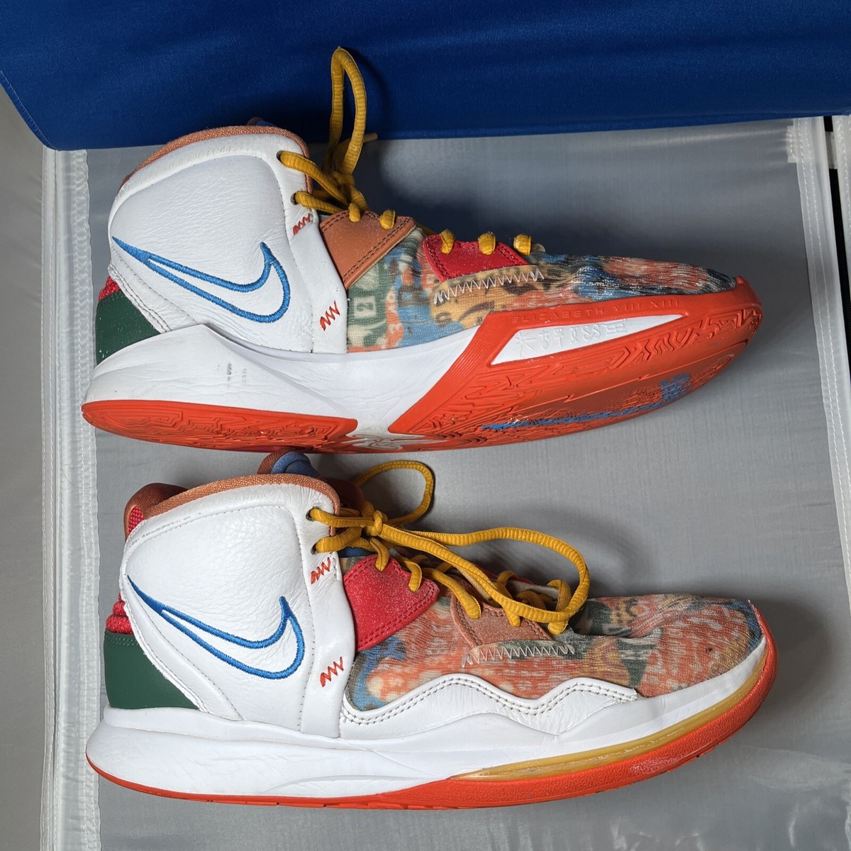 Nike Kyrie Infinity KY-D KD Men’s 8.5 Multicolor Basketball Shoes CZ0204-100 NIKE KYRIE INFINITY  main image 3