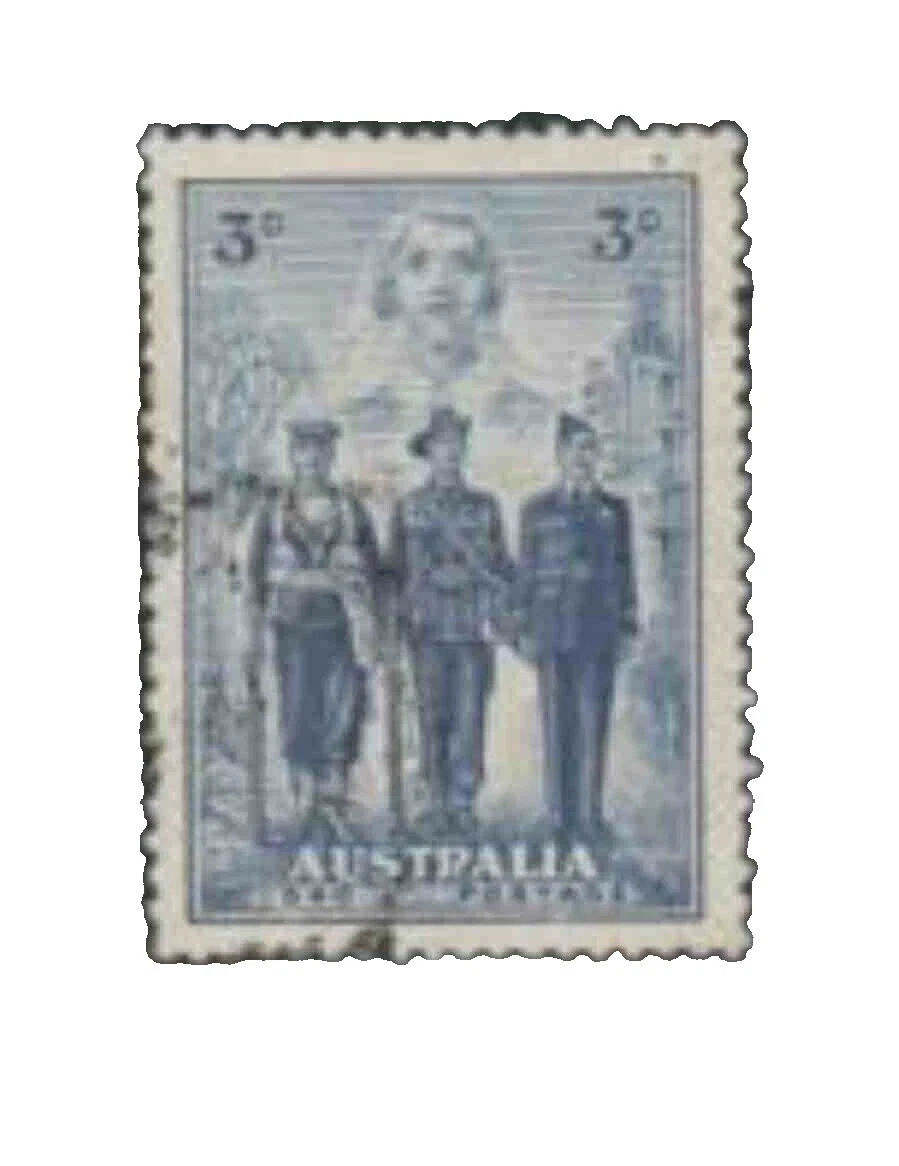Segunda Guerra Mundial Sellos de Australia y Oceanía