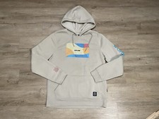 Brooklyn Cloth Hoodie Men's Sz M Beige Long Sleeve Casual Streetwear