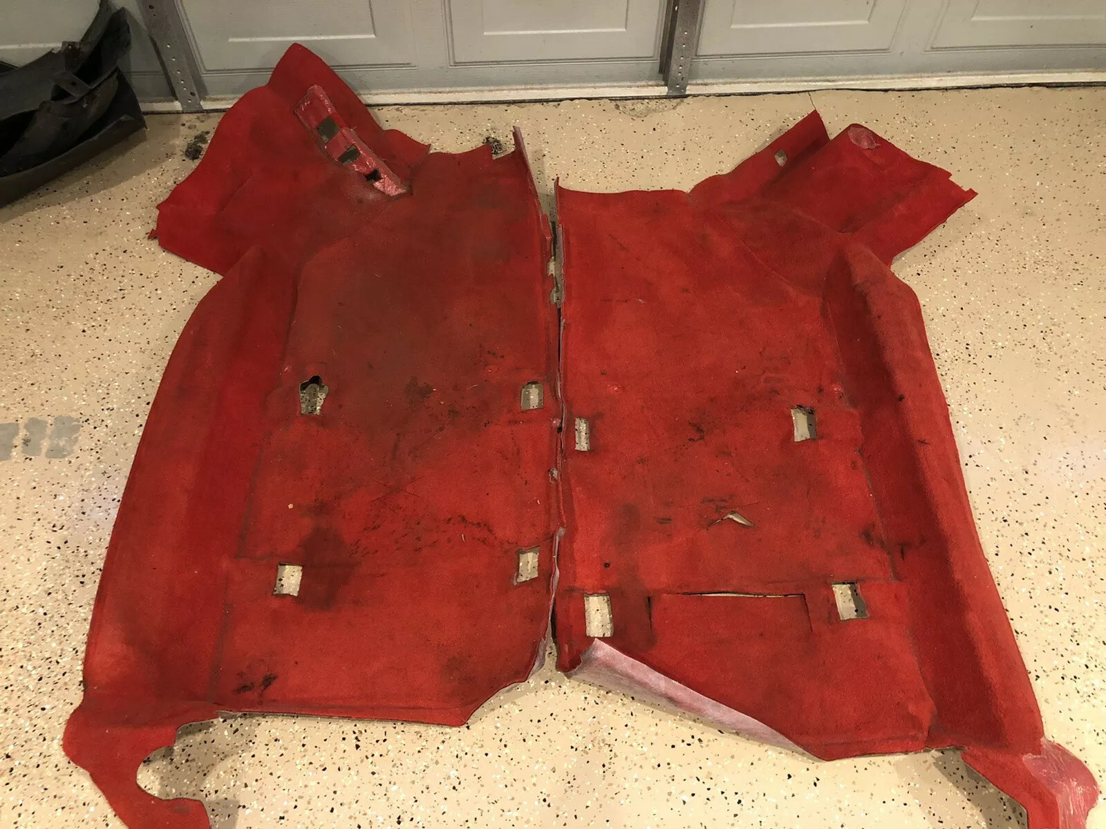 Ferrari F430 Floor Carpet Red, Drivers And Passengers