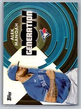 2022 Topps Generation Now Baseball #GN-54 Alek Manoah  Toronto Blue Jays