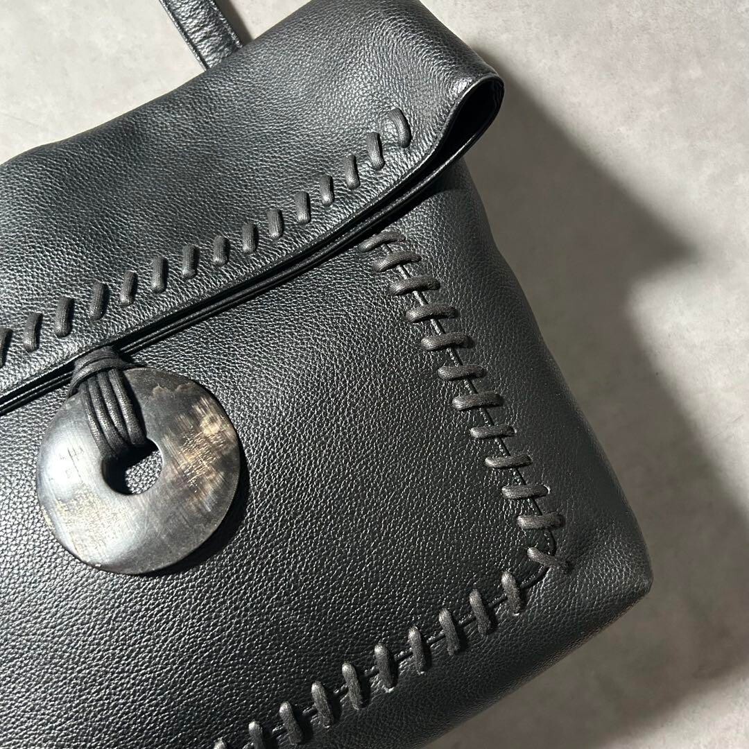 Borsa a tracolla Yves Saint Laurent cucita usata autentica ottima + GIAPPONE