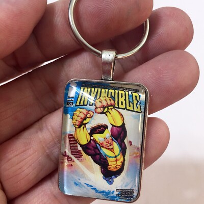 Invincible #105 Cover Key Ring / Necklace Awesome Comic Book Jewelry Image Comic