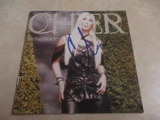 CHER  AUTHENTIC AUTOGRAPHED/SIGNED LIVING PROOF CD