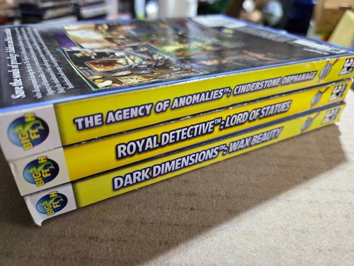 Royal Dective, Dark Dimensions, The Agency Of Anomalies LOT PC DVD-ROM BIG FISH - Picture 3 of 7