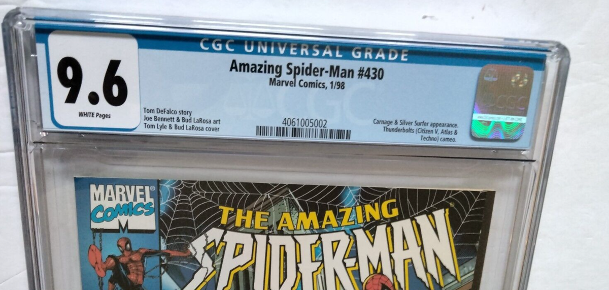 MARVEL Amazing Spider-Man #430 CGC 9.6 WH Pgs 1/98 CARNAGE