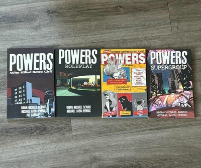 Powers The Definitive Collection Volumes TPB 1, 2, 3, 4 Who killed retro girl