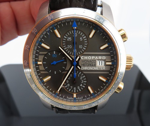 Chopard Grand Prix de Monaco Chronograph Titan Herrenuhr #8992 Limitiert 500 - Bild 13 von 18