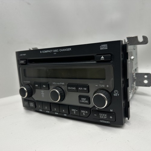 Honda Pilot Radio 6 CD Satellite Receiver Face 06-08 AM FM PN 39100STWA200 - Bild 2 von 8