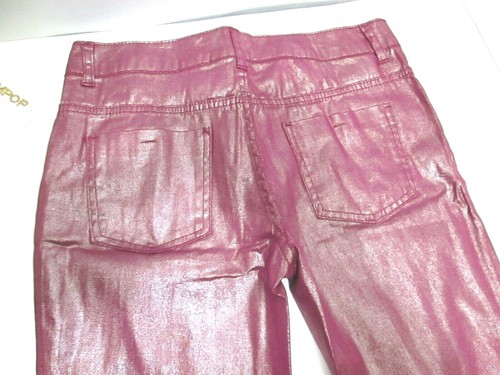 NWT DREAMPOP PINK/PURPLE SPARKLY SHINY PANTS YOUTH GIRLS 16 30x27 NEW - Picture 5 of 8