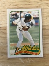 Rickey Henderson / Junk Wax Era Baseball / You Pick