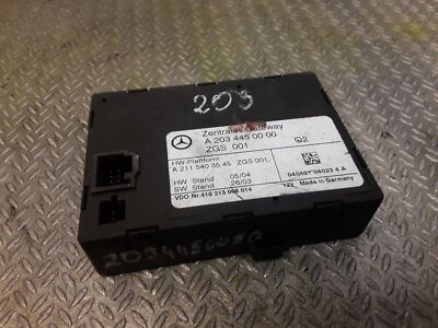 MERCEDES W203 Zentral Gateway Steuergerät C Klasse W203 OEM 2034450000