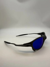 Oakley Juliet 2.0 X-Metal Ruby Blue Polarized Sunglasses Gray Frame