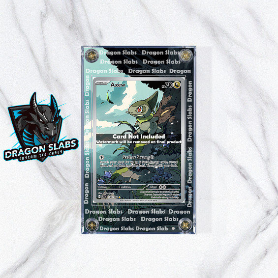 Pokemon Axew IR 145/086 Black Bolt Extended Artwork Case