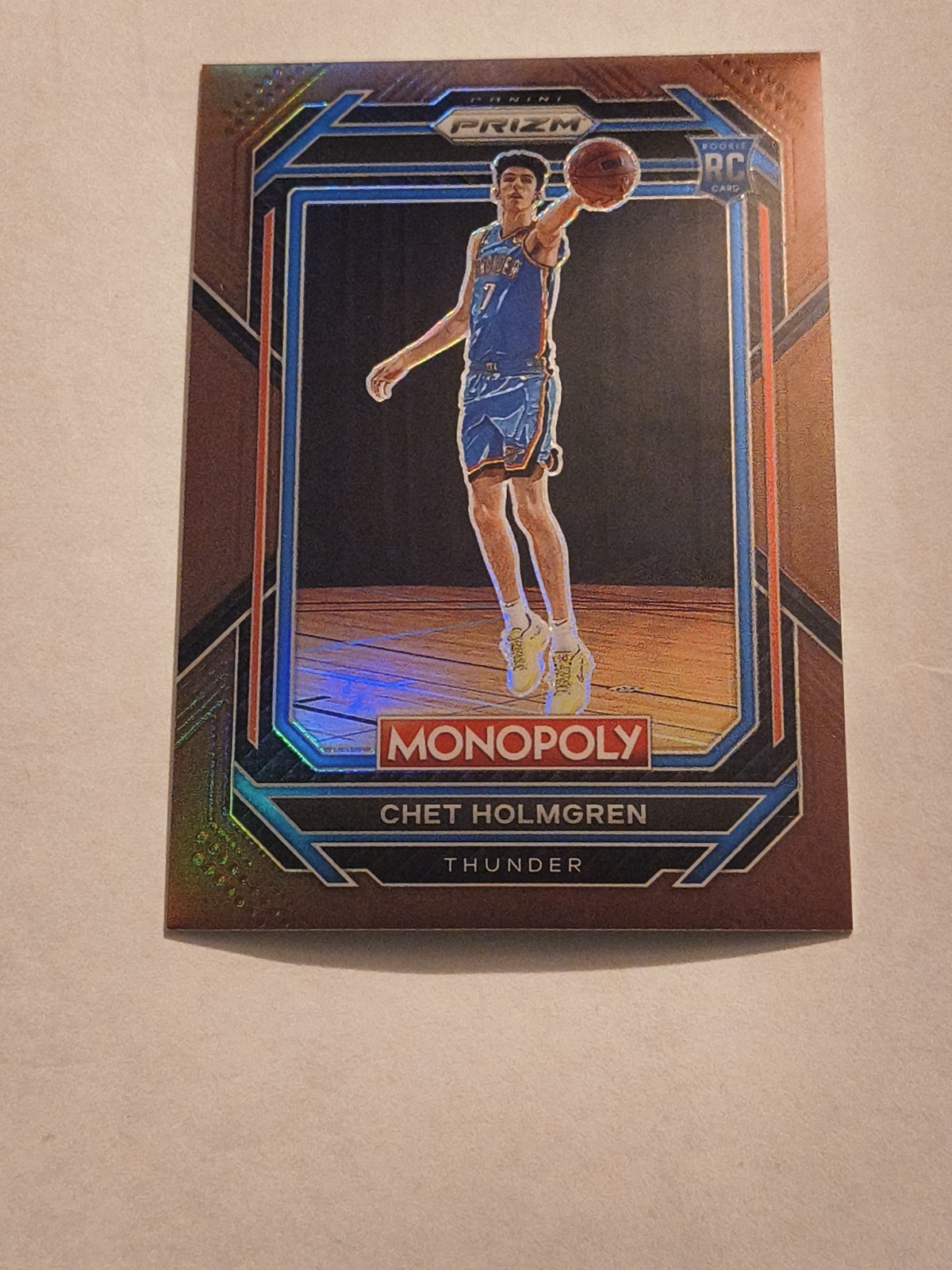 2022-23 Panini Prizm Monopoly - #63 Chet Holmgren Rookie Brown Prizm /249 🔥🔥