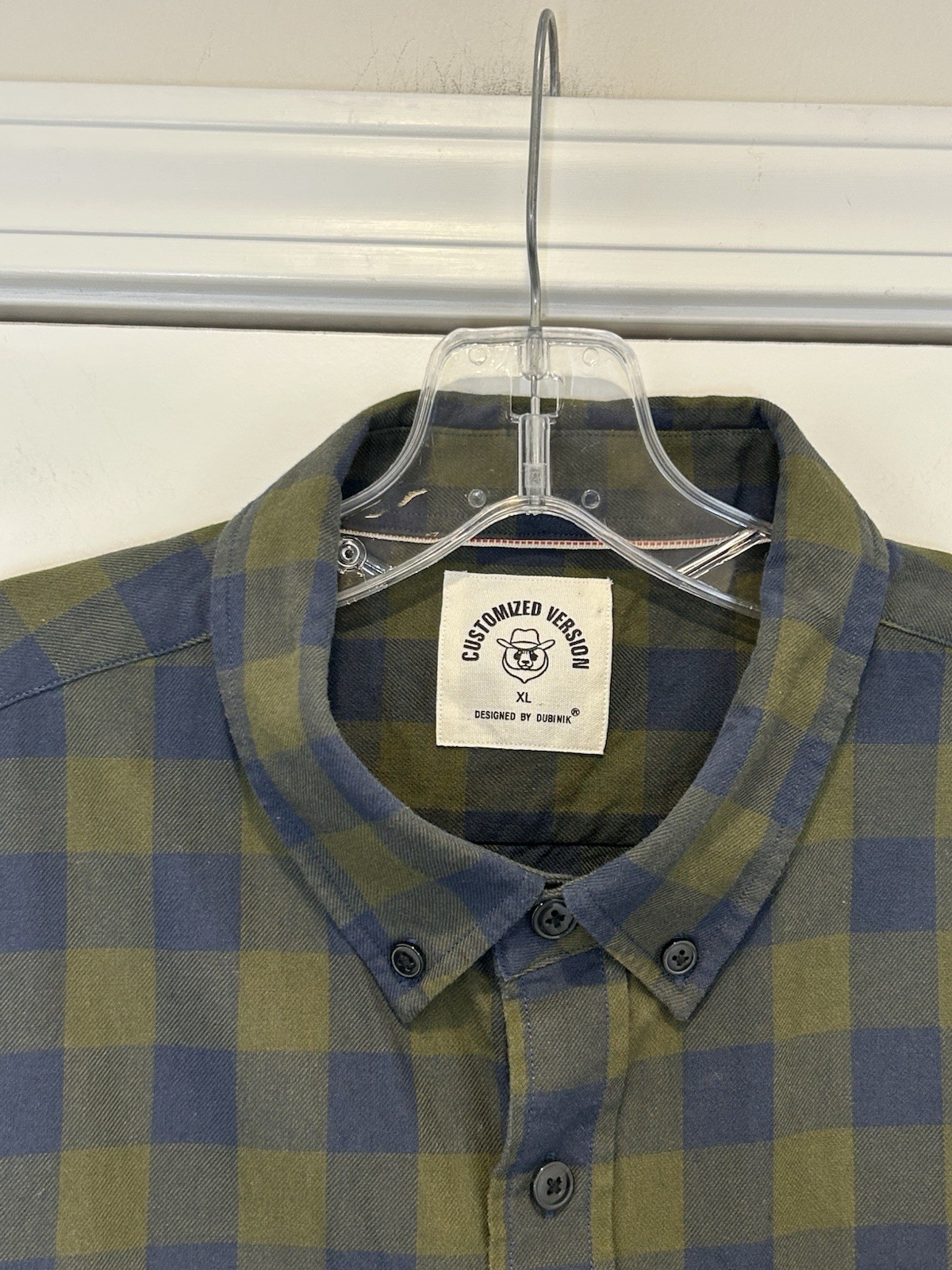 Dubinik Customized Version Blue and Green Plaid S… - image 2