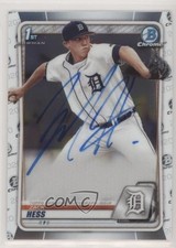 2020 Bowman Chrome Prospects Auto Zack Hess #CPA-ZH Auto 00lz