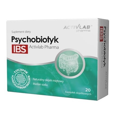 Activlab Pharma Psychobiotic IBS 20 magensaftresistente Kapseln Natriumbutyrat