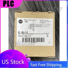 New Allen Bradley 100-C16EJ10 Series B IEC Contactor 16 AMP 24VDC US Free Tax