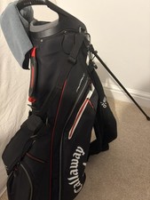 Callaway Stand Bag / 4-Way Divider / Black & Red