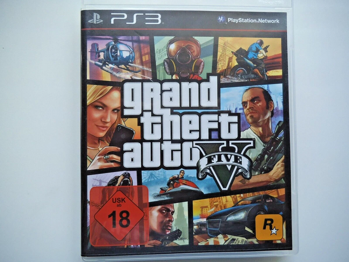 Grand Theft Auto V PS3 – Édition Japonaise Complète – Très Bon état