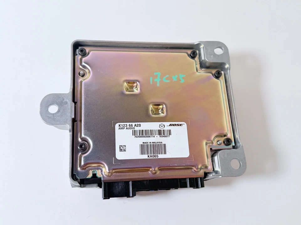 2017 MAZDA CX-5 AMPLIFIER BOSE AUDIO CONTROL UNIT | OEM K12366A20 - Image 4 of 4