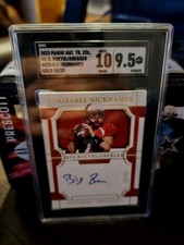 2023 Panini National Treasures Notable Nickname Ben Roethlisberger /25 SGC 9.5