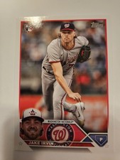 Topps Baseball Trading Card Update Series Jake Irvin Washington Nationals
