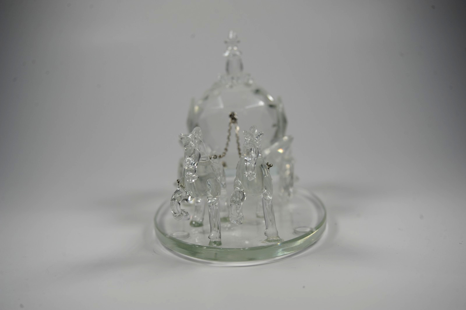 Shannon Crystal Wedding Coach Crystal Sculpture By Godinger