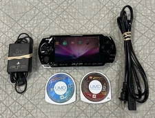Sony PSP 3001 Handheld Console With 2 PSP Games And Charger