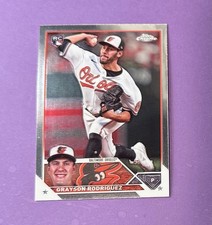 Topps Chrome Grayson Rodriguez Baltimore Orioles Rookie 2023 Card #USC98