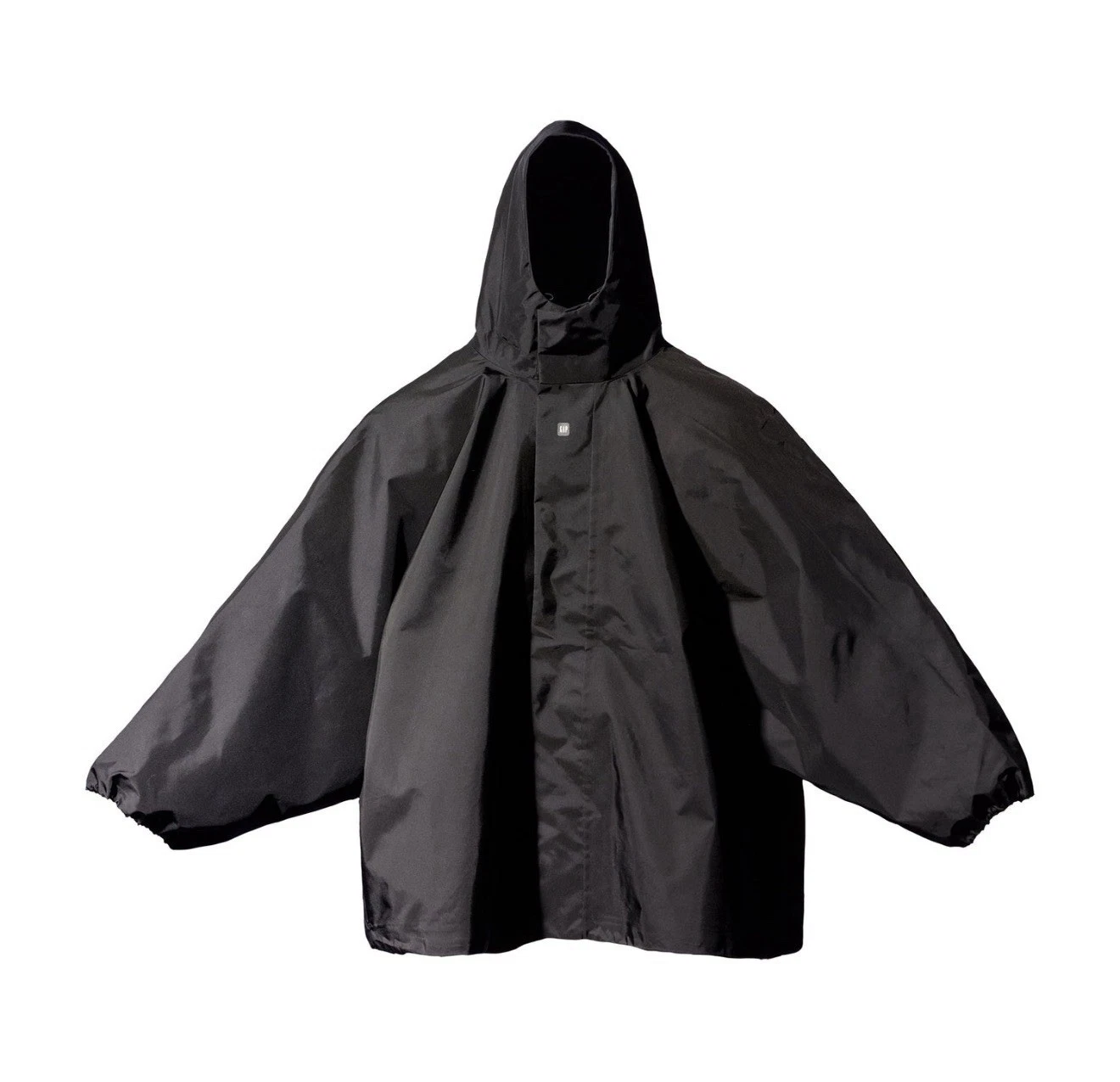 Yeezy Gap 07 Magnet Closure T-Cut Parka Black Size Medium NIB - product detail image 1