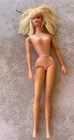 Vintage Barbie Mattel 1968 Articulated Doll With Rooted Eyelashes Blonde