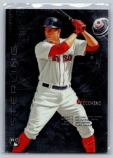 Garin Cecchini 49 2014 Bowman Sterling Boston Red Sox Card