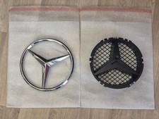 Mercedes W204 W207 Grundplatte Stern Grill K&uuml;hlergrill Emblem Komplett