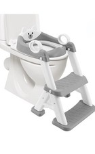 Potty Training Seat,Non Slip Foldable Toilet Training Seat with Soft Cushion,...