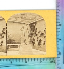 Doryphoros Osborne House Isle of Wight England Stereoview c1865