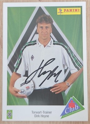   Dirk Heyne   Borussia Mönchengladbach   Autograph Card 1995/1996  