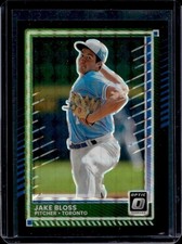 2025 Panini Donruss Jake Bloss Optic Black Finite Rated Rookie #1/1 Blue Jays